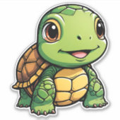 Tortoise Aufkleber (Vorderseite)