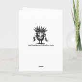 Tortoise Birthday Card Karte (Rückseite)