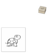 Tortoise-Briefmarke Gummistempel (Stempel)