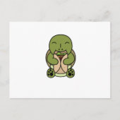 Tortoise Burrito Lover Postkarte (Vorderseite)