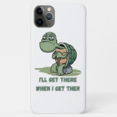 Tortoise cartoon tshirt Case-Mate iPhone hülle (Rückseite)