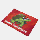 Tortoise Christmas Fußmatte (Schrägansicht)