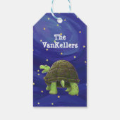 Tortoise Christmas-Geschenketiketten Geschenkanhänger (Rückseite)