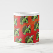 Tortoise Christmas Jumbo-Tasse (Vorderseite)