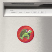 Tortoise Christmas Magnet (In Situ (Geschirrspüler))
