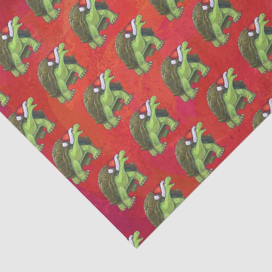Tortoise Christmas Seidenpapier (Ausschnitt)