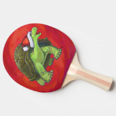 Tortoise Christmas Tischtennis Schläger (Seitenansicht)