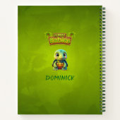 Tortoise Cute Box Turtle Jungle Welcome Animal 🐢 Notizblock (Rückseite)