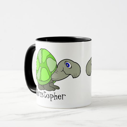 Tortoise Design Tasse (Vorderseite Links)
