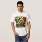 Tortoise geht spazieren T-Shirt (Vorne ganz)