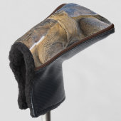Tortoise Golf Head Cover - Putter Headcover (3/4 Vorderseite)