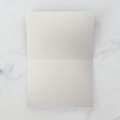 Tortoise Grußkarte Karte (Innenseite)