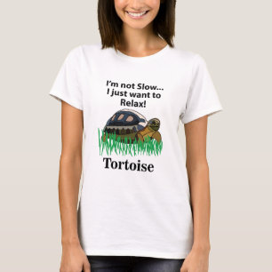 Tortoise ich gerade Gewollt, um Tiere zu entspanne T-Shirt