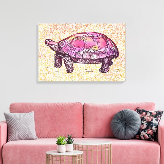 Tortoise Leinwanddruck (Insitu (Wohnzimmer))