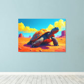 Tortoise Leinwanddruck (Insitu (Holzboden))
