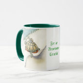 Tortoise mit Schnecke Tasse (Vorderseite Links)