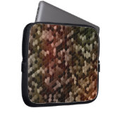 Tortoise Muschel Camouflage Laptopschutzhülle (Vorne Rechts)