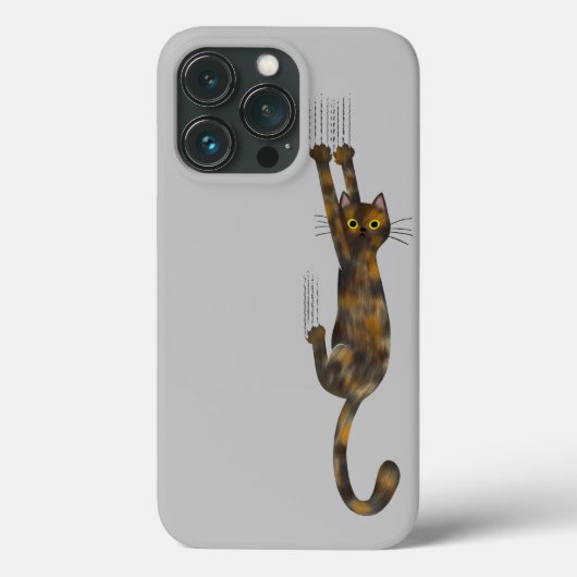 Tortoise Muschel Cat | Funny Tortie Cat Case-Mate iPhone Hülle (Rückseite)