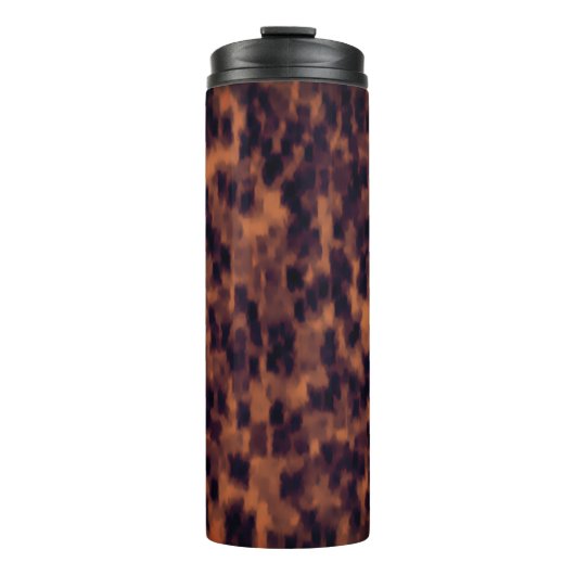 Tortoise Muschel Druckmuster Dekorieren Thermosbecher (Vorderseite)