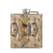 Tortoise-Muschel Flachmann (Rückseite)