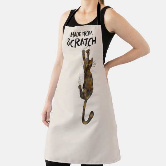 Tortoise Muschel Katze aus Scratch Tortie Schürze (InSitu)