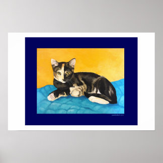 Tortoise Muschel Kitten Poster