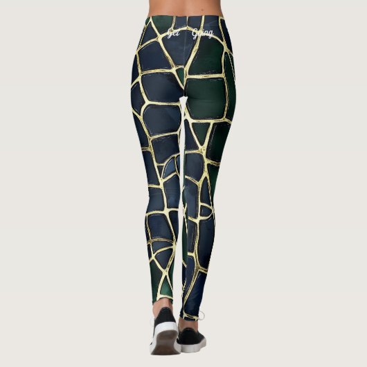 Tortoise Muschel Leggings (Rückseite)
