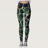 Tortoise Muschel Leggings (Vorderseite)
