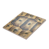 Tortoise Muschel Muster Fliese (Seite)