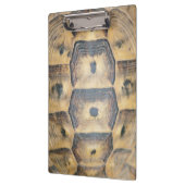 Tortoise Muschel Muster Klemmbrett (Links)
