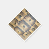 Tortoise Muschel Muster Serviette (Ecke)