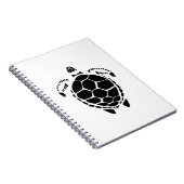 Tortoise Muschel Notizblock (Rechte Seite)