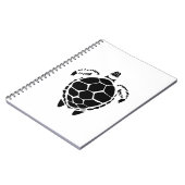 Tortoise Muschel Notizblock (Linke Seite)