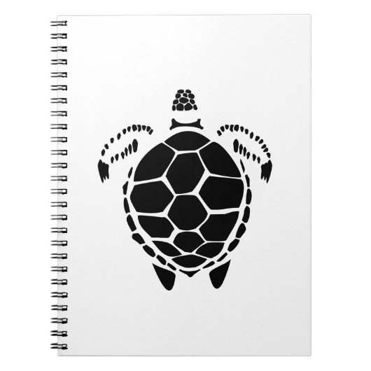 Tortoise Muschel Notizblock (Vorderseite)