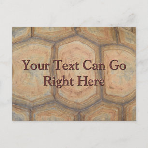 Tortoise Muschel Postkarte