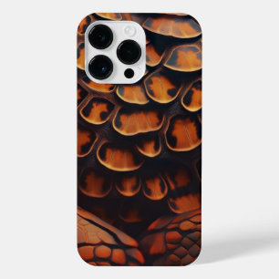Tortoise Muschel Retro, Chic Tortoiseshell Muster iPhone 14 Pro Max Hülle