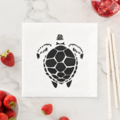 Tortoise Muschel Serviette (Beispiel)
