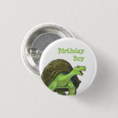 Tortoise Party Center Button (Vorne & Hinten)