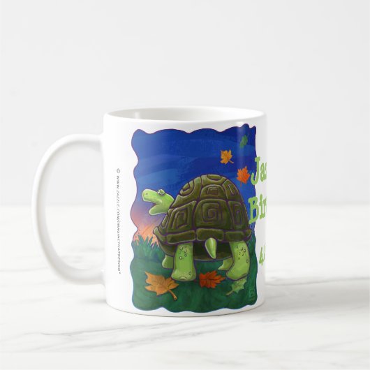 Tortoise Party Center Kaffeetasse (Links)