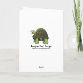 Tortoise Party Center Karte (Rückseite)