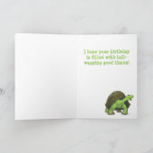 Tortoise Party Center Karte (Innenseite)