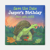 Tortoise Party Center Magnet (Vorne)