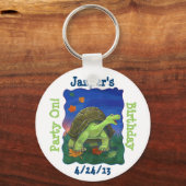 Tortoise Party Center Schlüsselanhänger (Vorderseite)