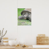 Tortoise Poster lächeln (Küche)