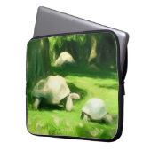 Tortoise Race Laptopschutzhülle (Vorderseite Links)