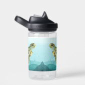 Tortoise Sea Individuelle Name Trinkflasche (rechts)