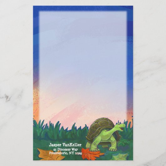 Tortoise Stationery Briefpapier (Vorderseite)