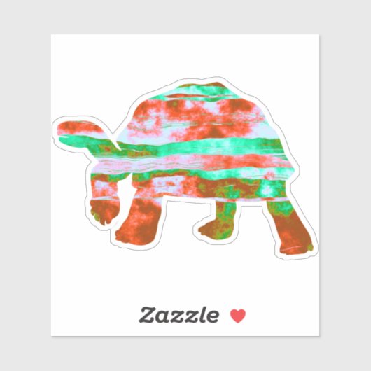 Tortoise Sticker (Blatt)