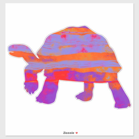 Tortoise Sticker (Blatt)