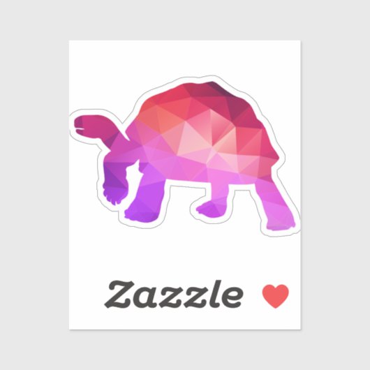 Tortoise Sticker (Blatt)